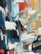 Cybernetic Dream - 150x100 cm - Original Painting-OmarObaid.com