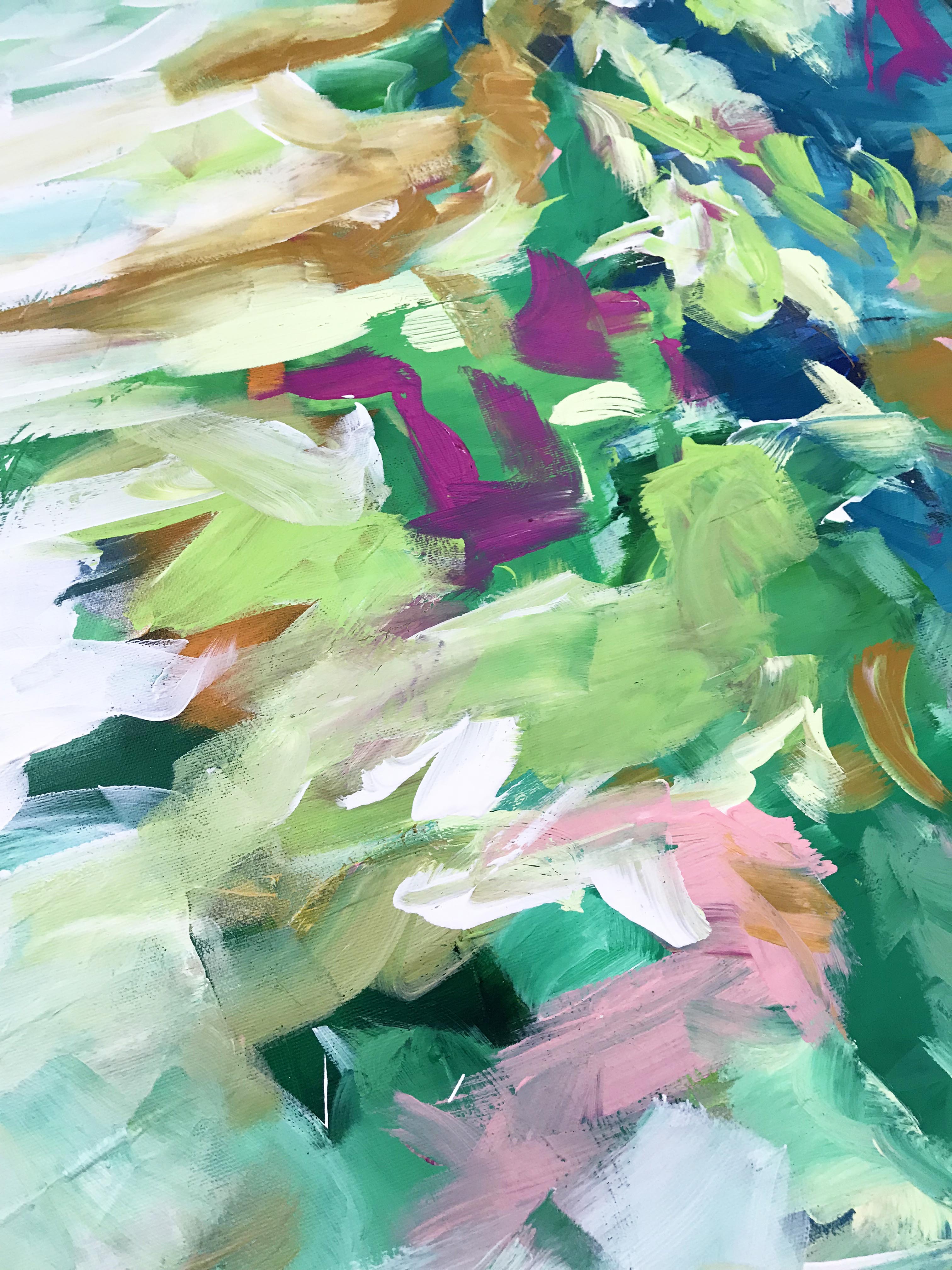 Escape - 122x90 cm - Original Painting-OmarObaid.com