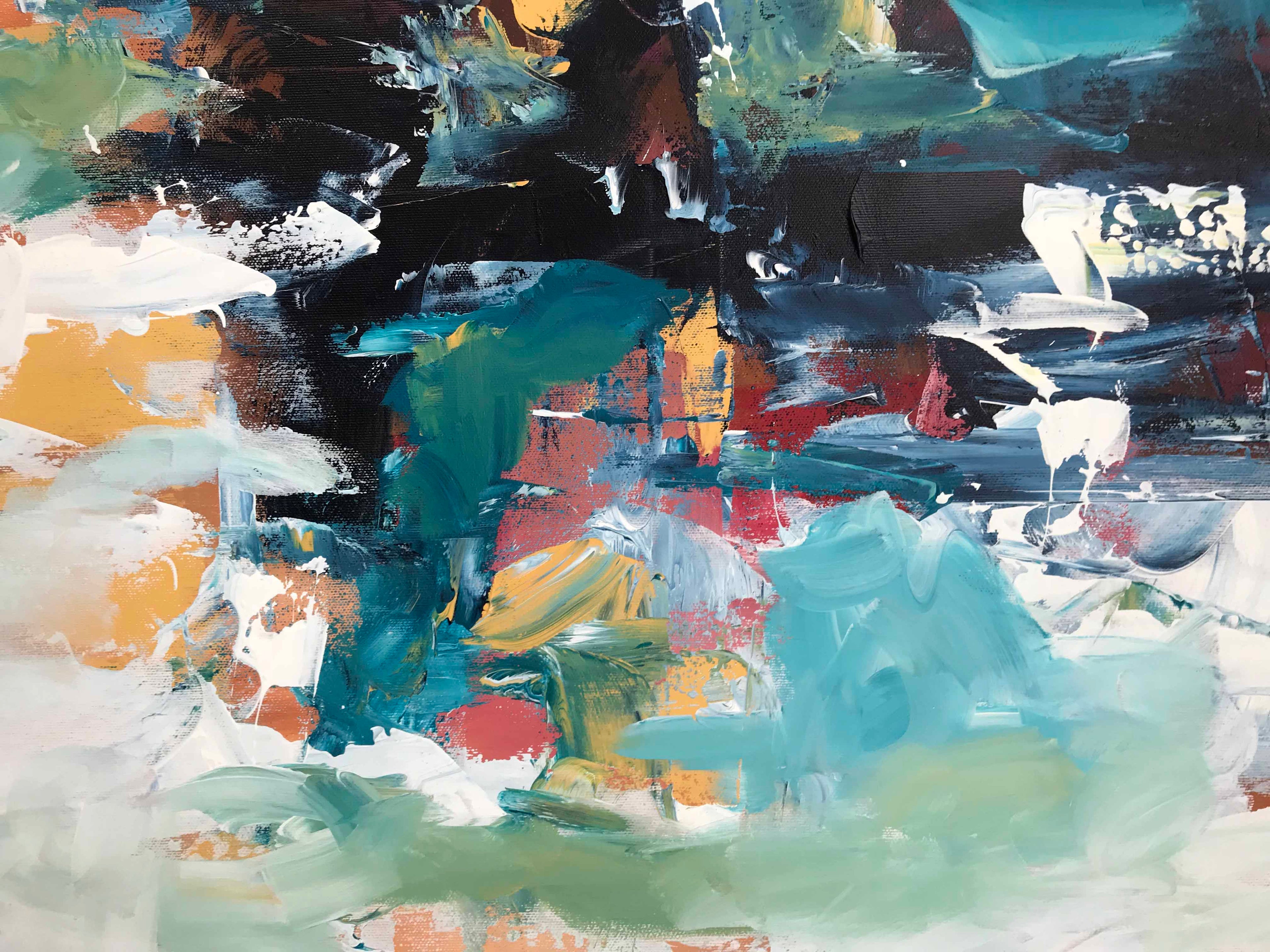 Control Part 1 - 102x76 cm - Original Painting-OmarObaid.com