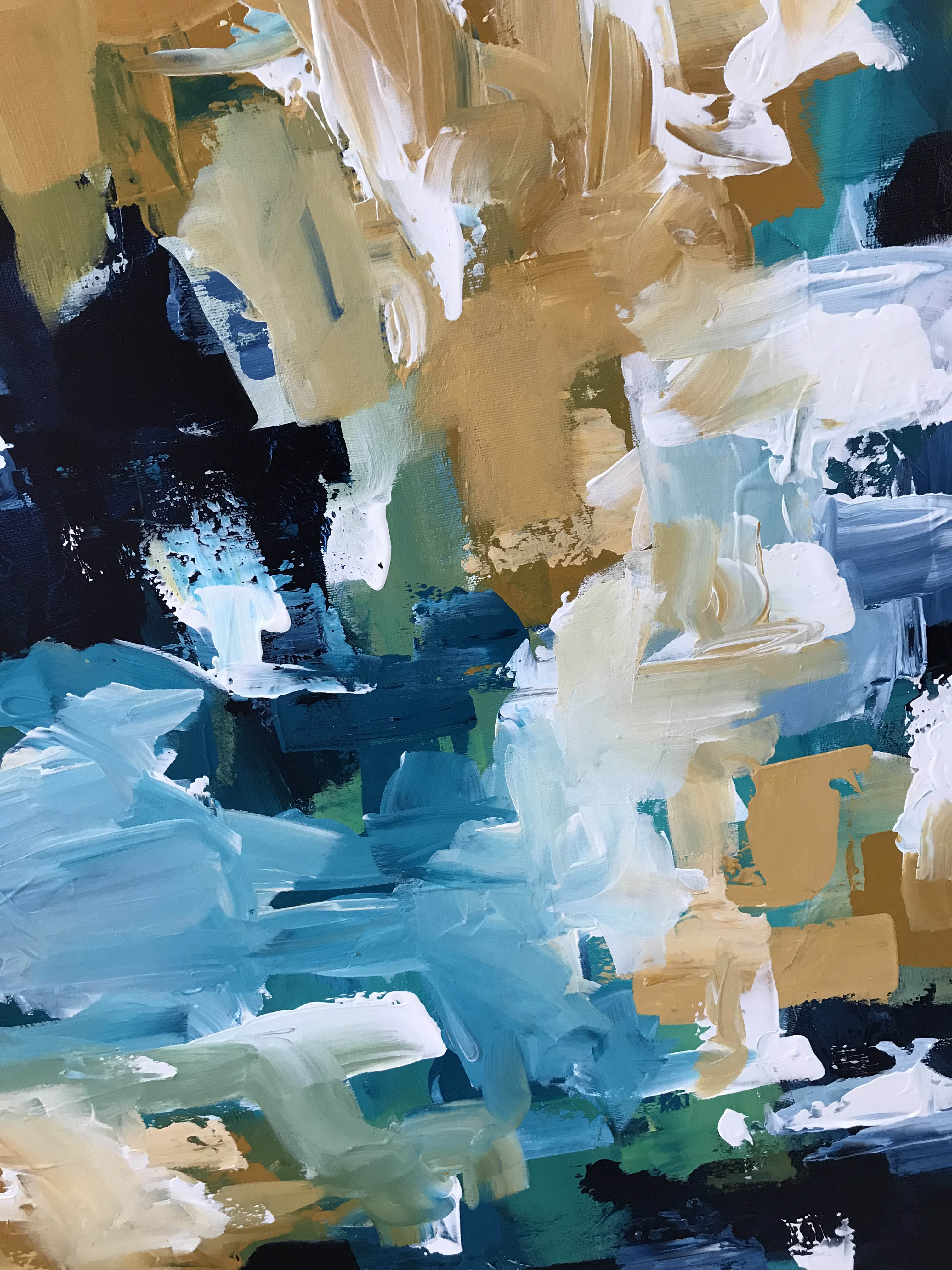 Flashback 2 - 122x90 cm - Original Painting-OmarObaid.com