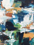 Hanging Gardens 2 - 152x92 cm - Original Painting-OmarObaid.com
