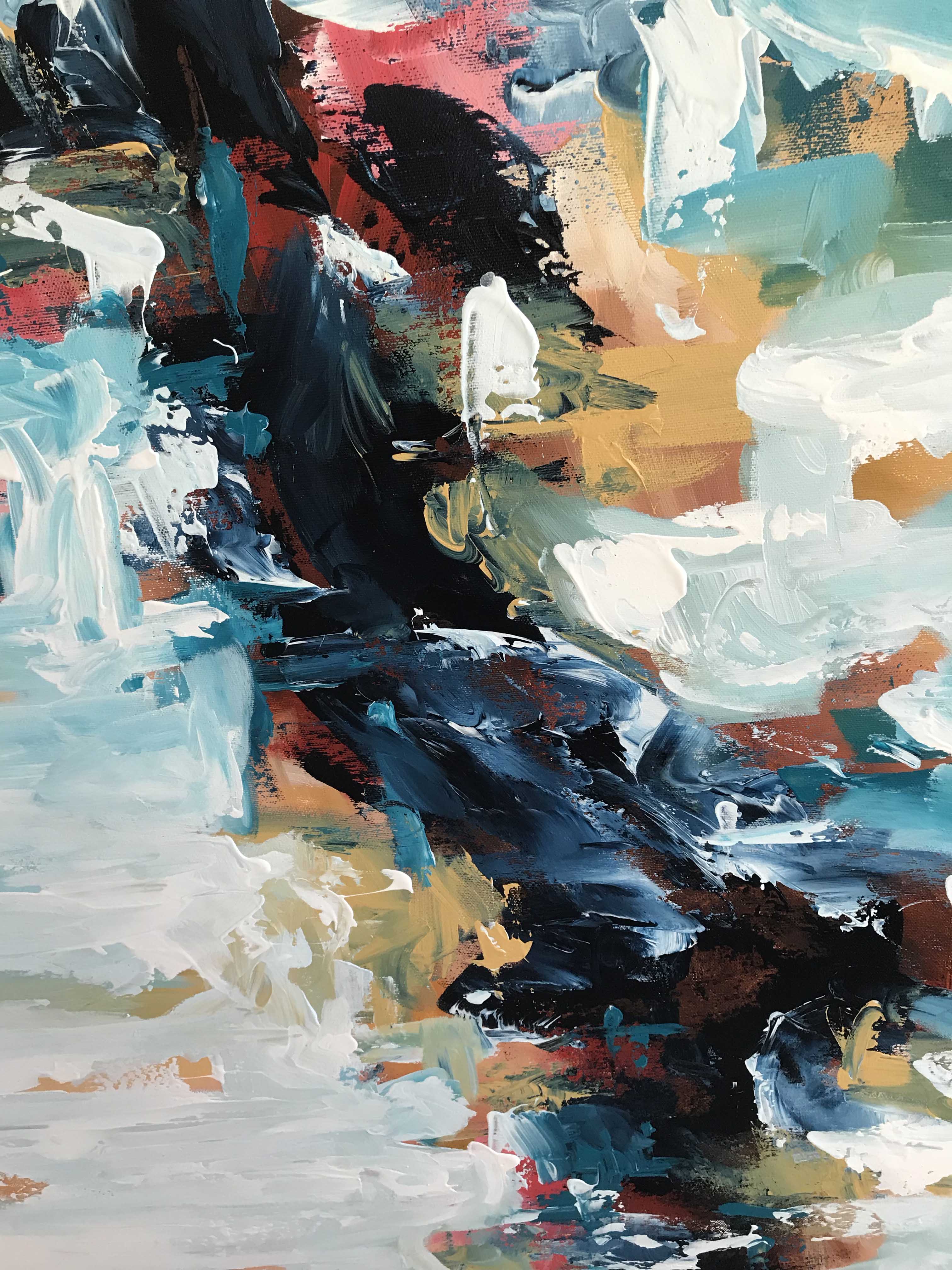 Once Upon A Time - 152x76 cm - Original Painting