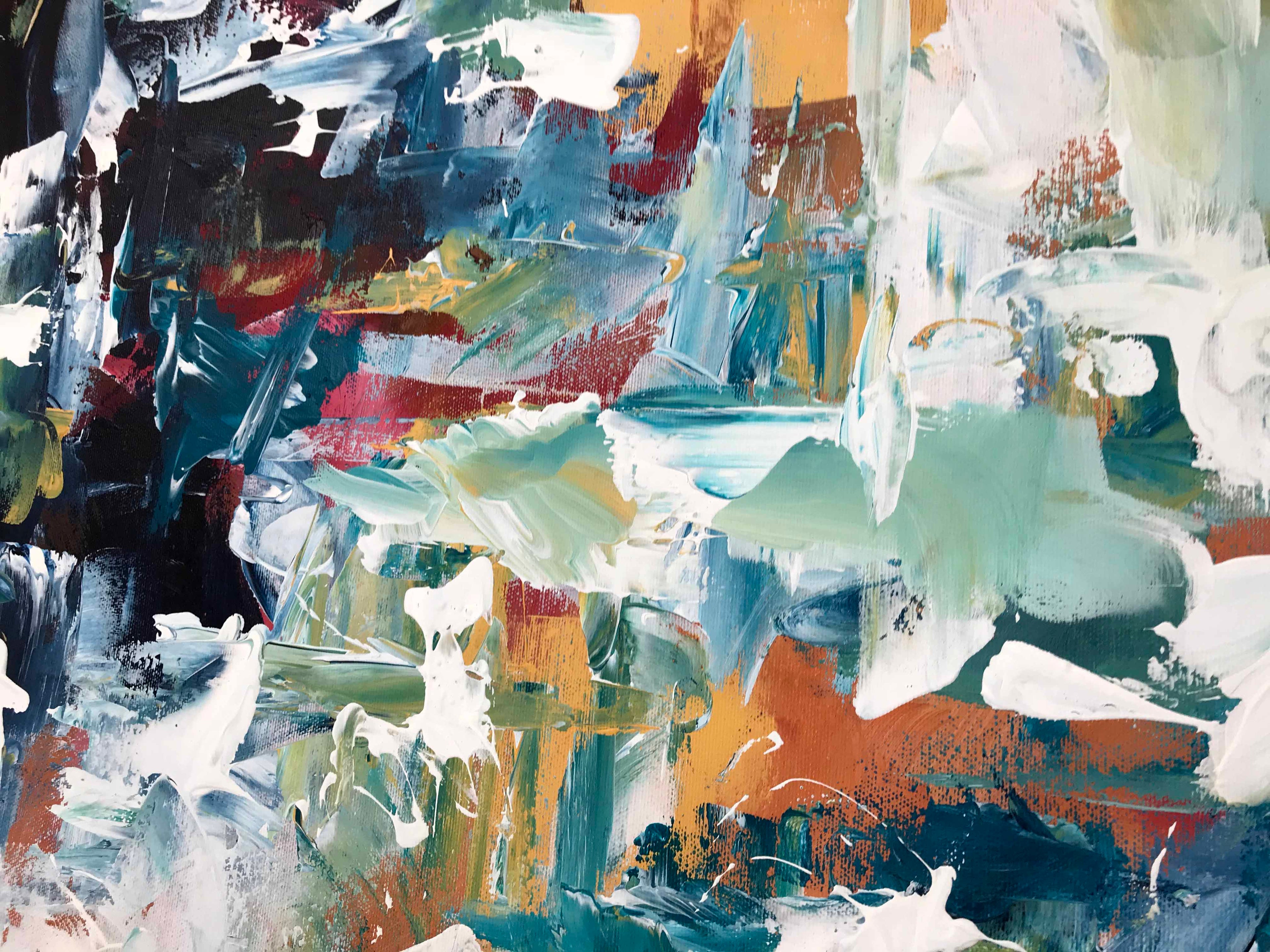 Control Part 1 - 102x76 cm - Original Painting-OmarObaid.com