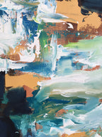 Hanging Gardens 2 - 152x92 cm - Original Painting-OmarObaid.com