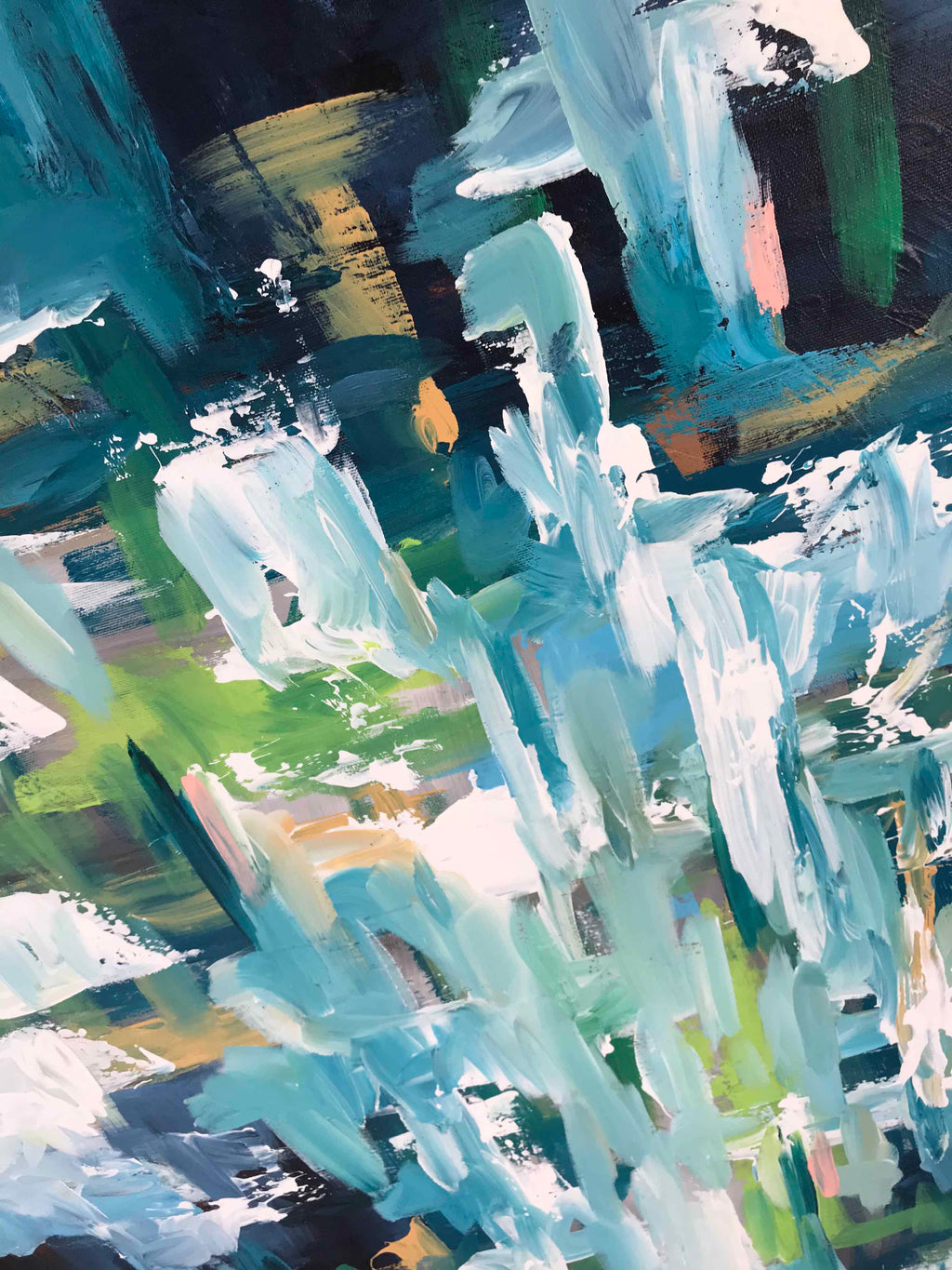 Soundless Landscape - 122x90 cm - Original Painting