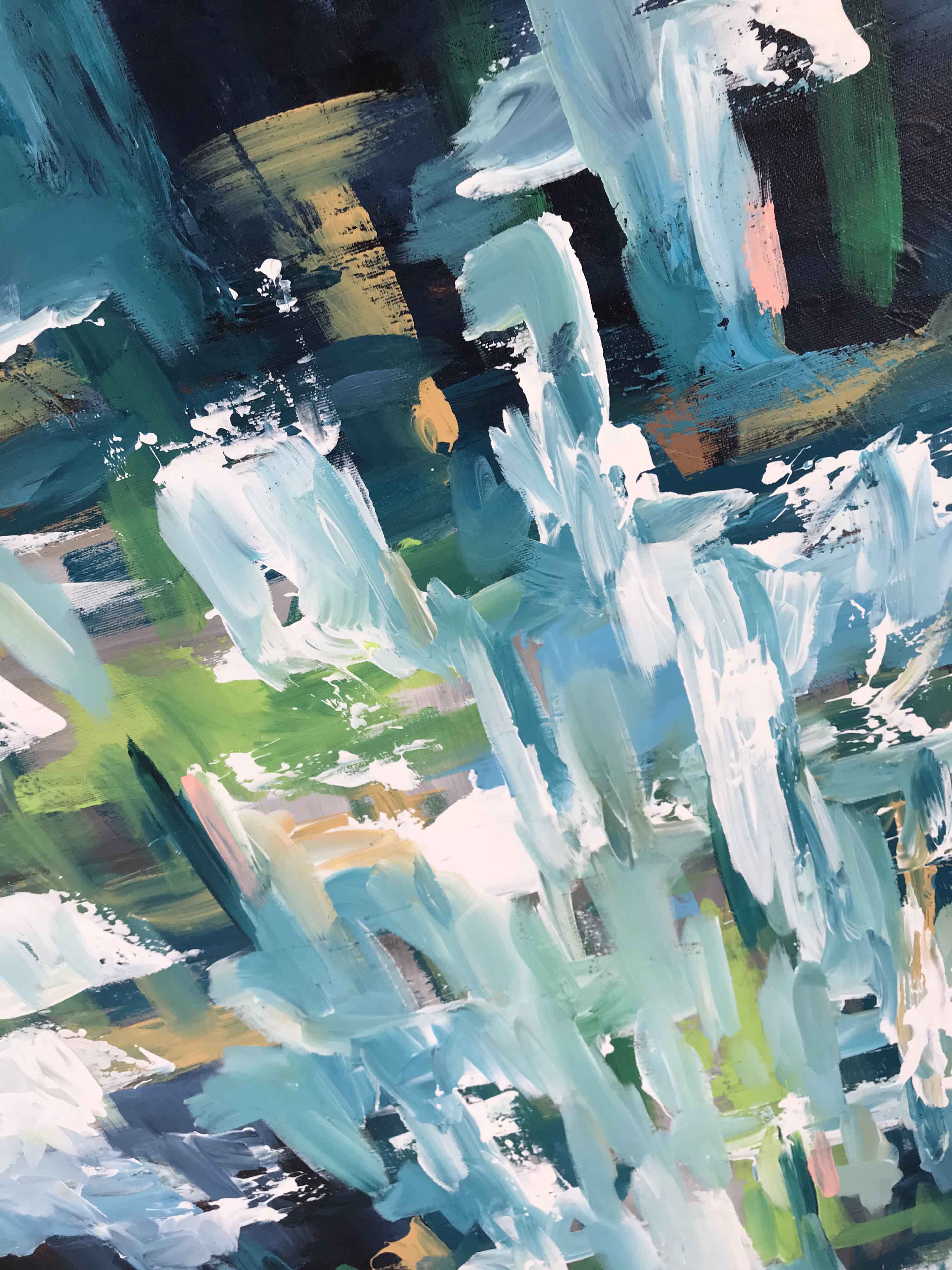 Soundless Landscape - 122x90 cm - Original Painting