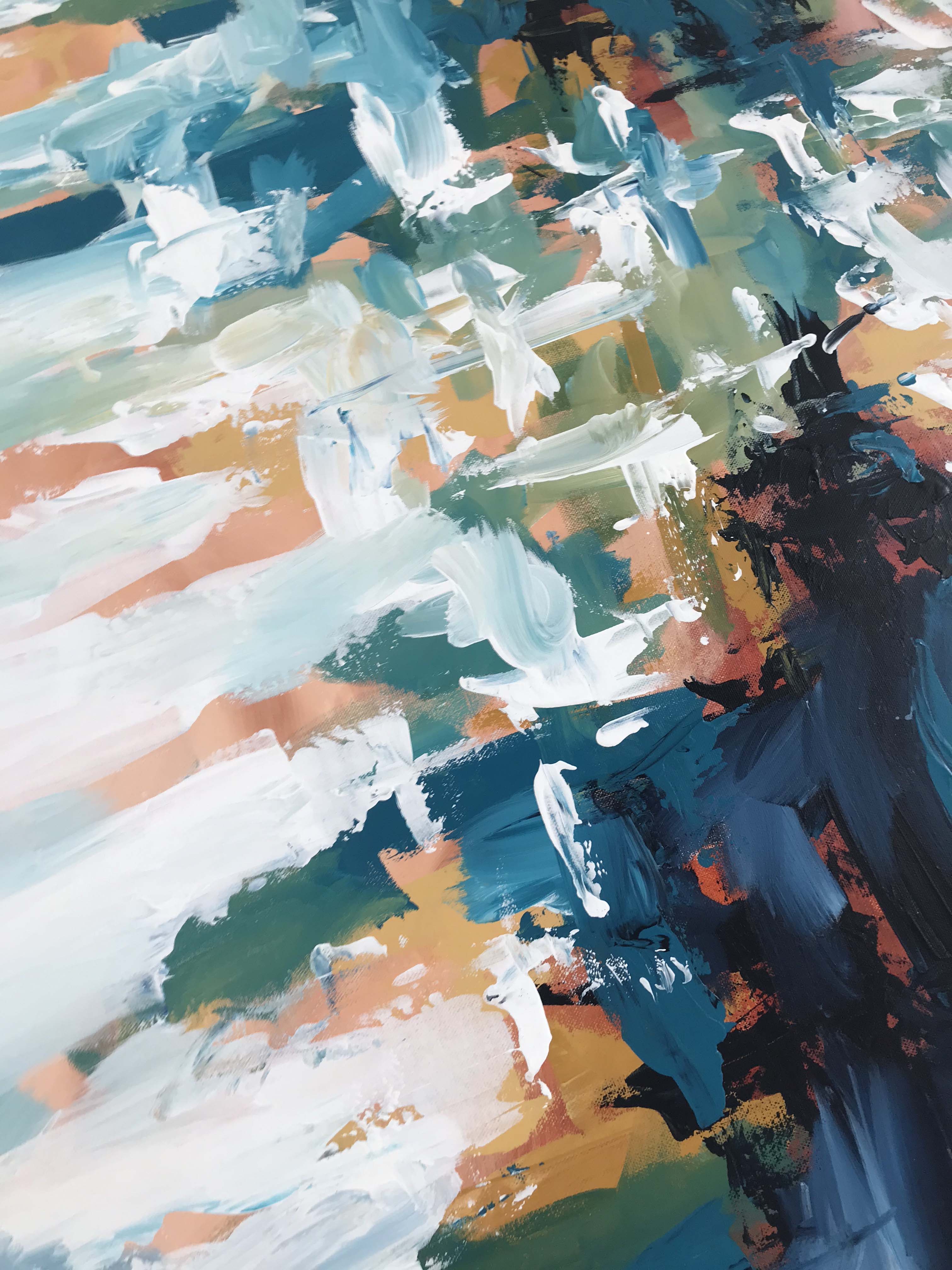 The Absence Of Light 2 - 152x90 cm - Original Painting