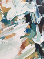 Decoherence - 152x76 cm - Original Painting-OmarObaid.com