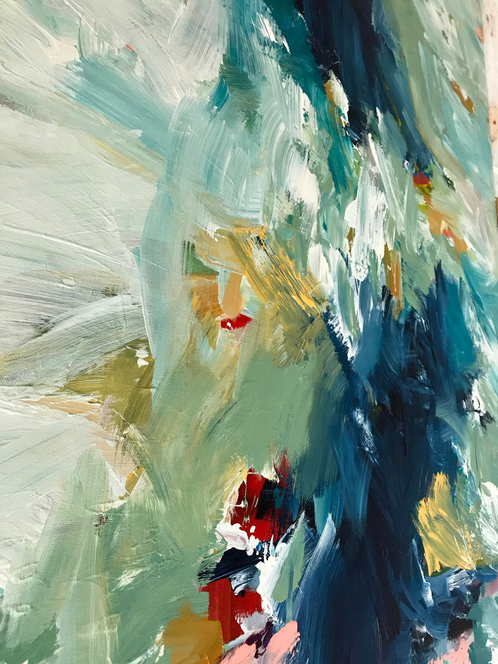 The Long Road - 117x92 cm - Original Painting