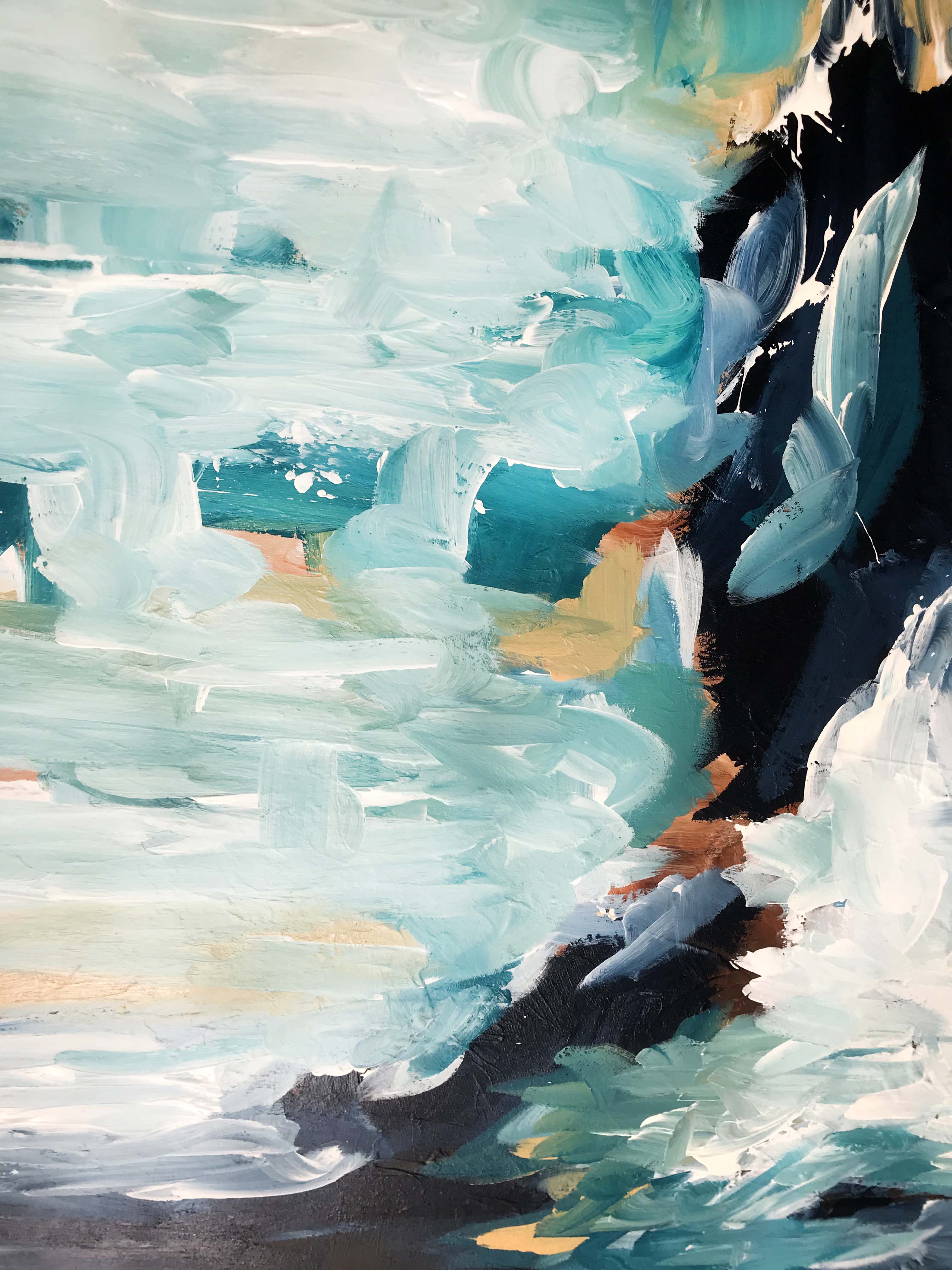 Seeing Is Believing - 152x76 cm - Original Painting-OmarObaid.com