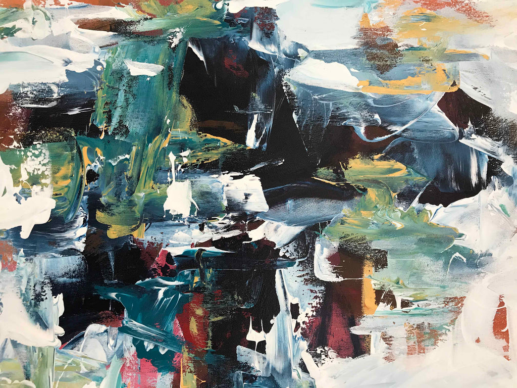 Control Part 2 - 102x76 cm - Original Painting-OmarObaid.com