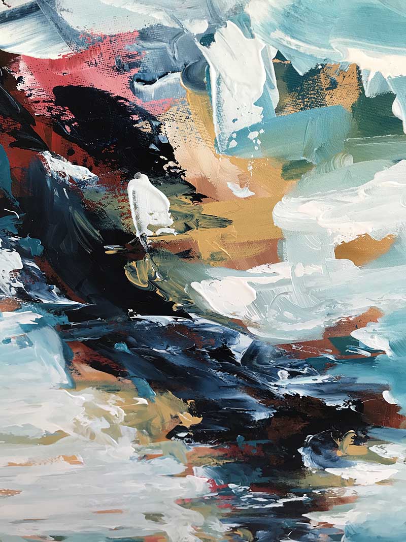 Once Upon A Time - 152x76 cm - Original Painting