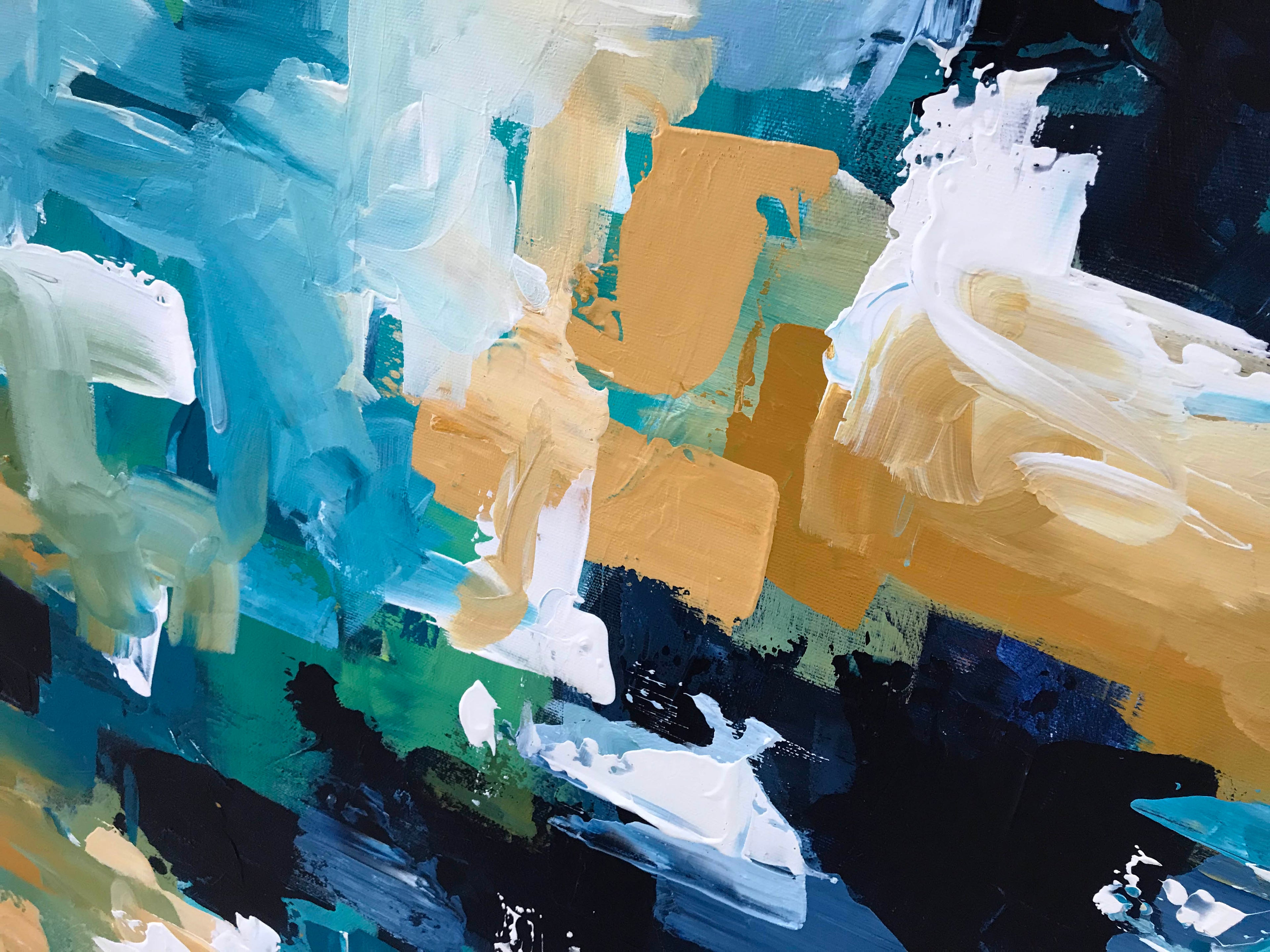 Flashback 2 - 122x90 cm - Original Painting-OmarObaid.com