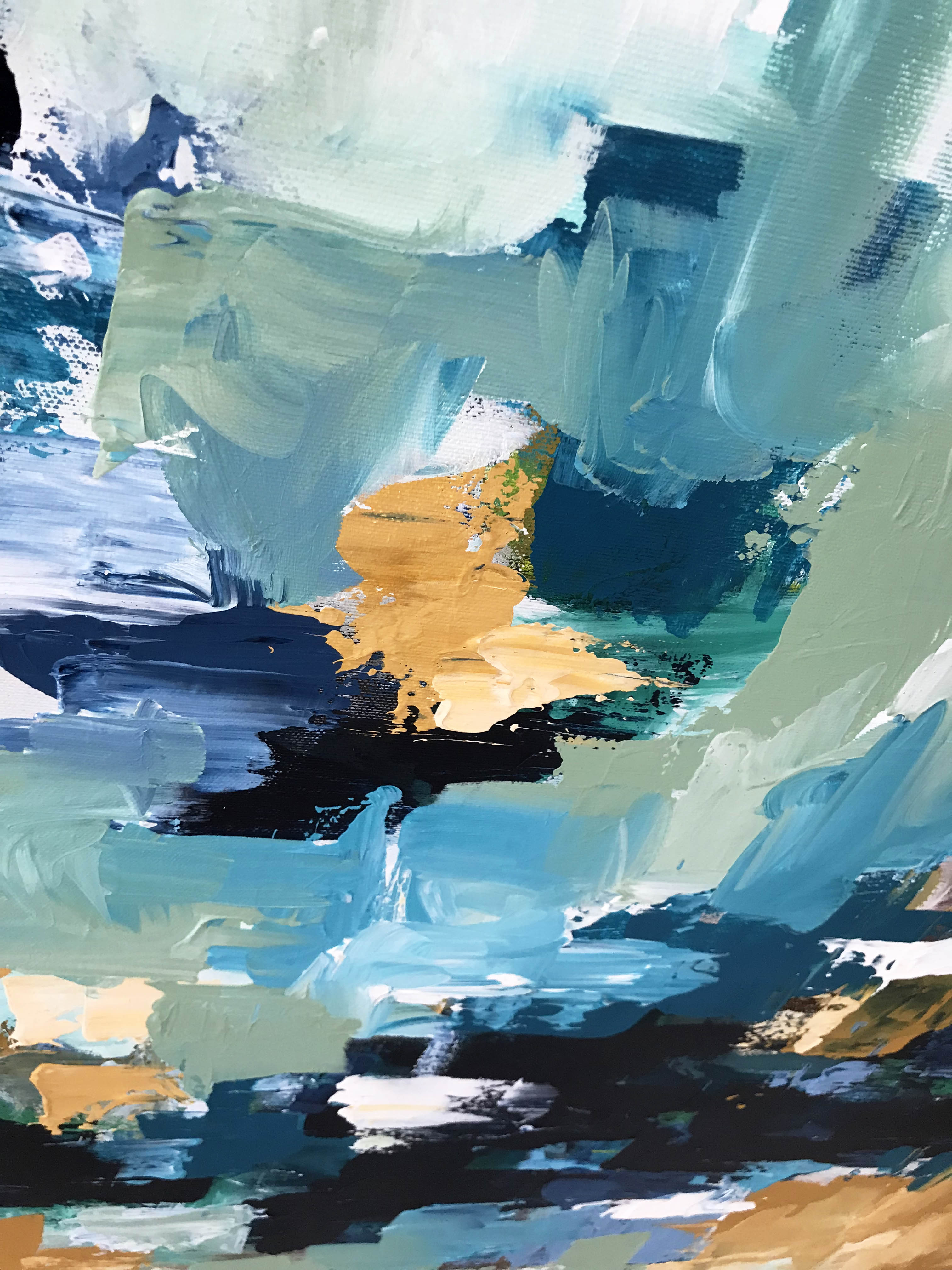 Flashback - 102x102 cm - Original Painting-OmarObaid.com