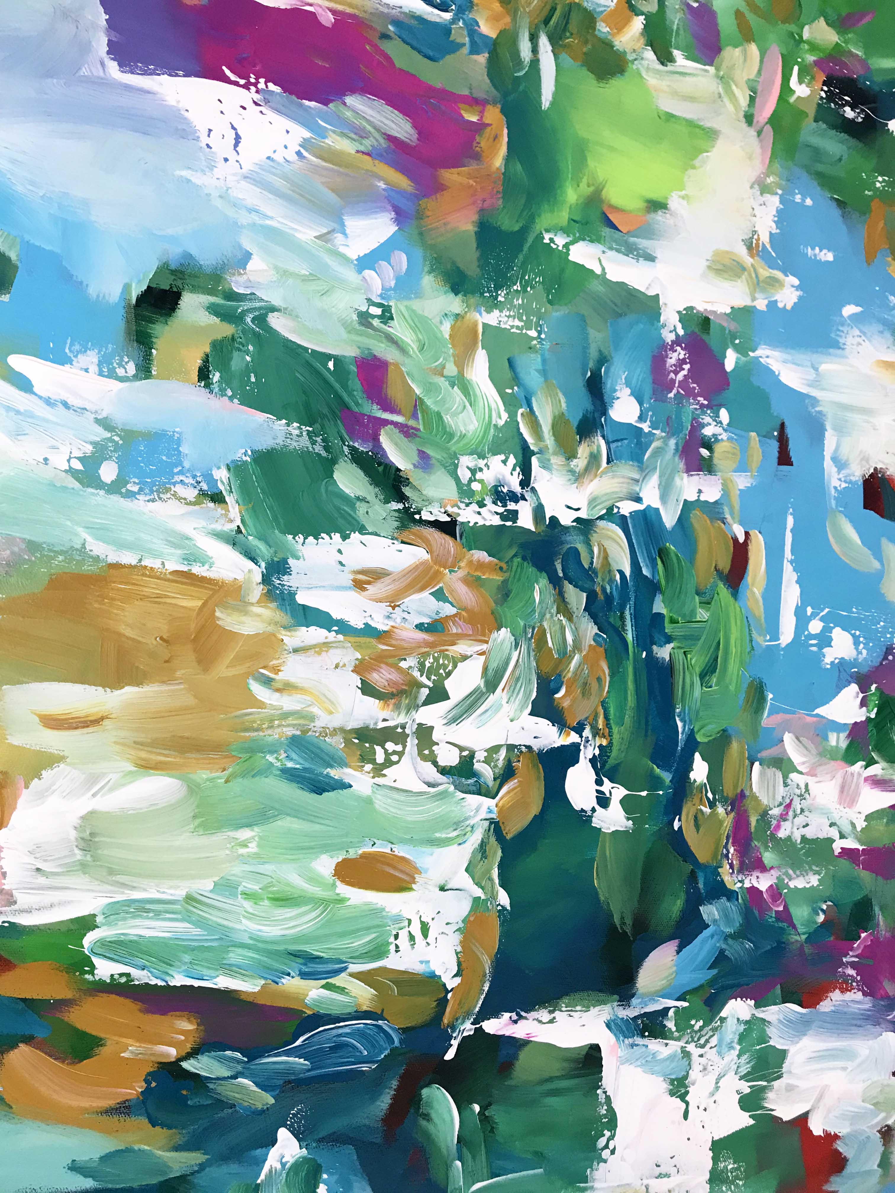 Lucidity - 122x90 cm - Original Painting-OmarObaid.com