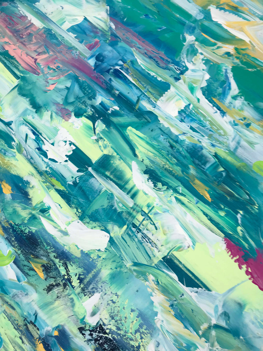 Beneath The Stars - 152x90 cm - Original Painting-OmarObaid.com