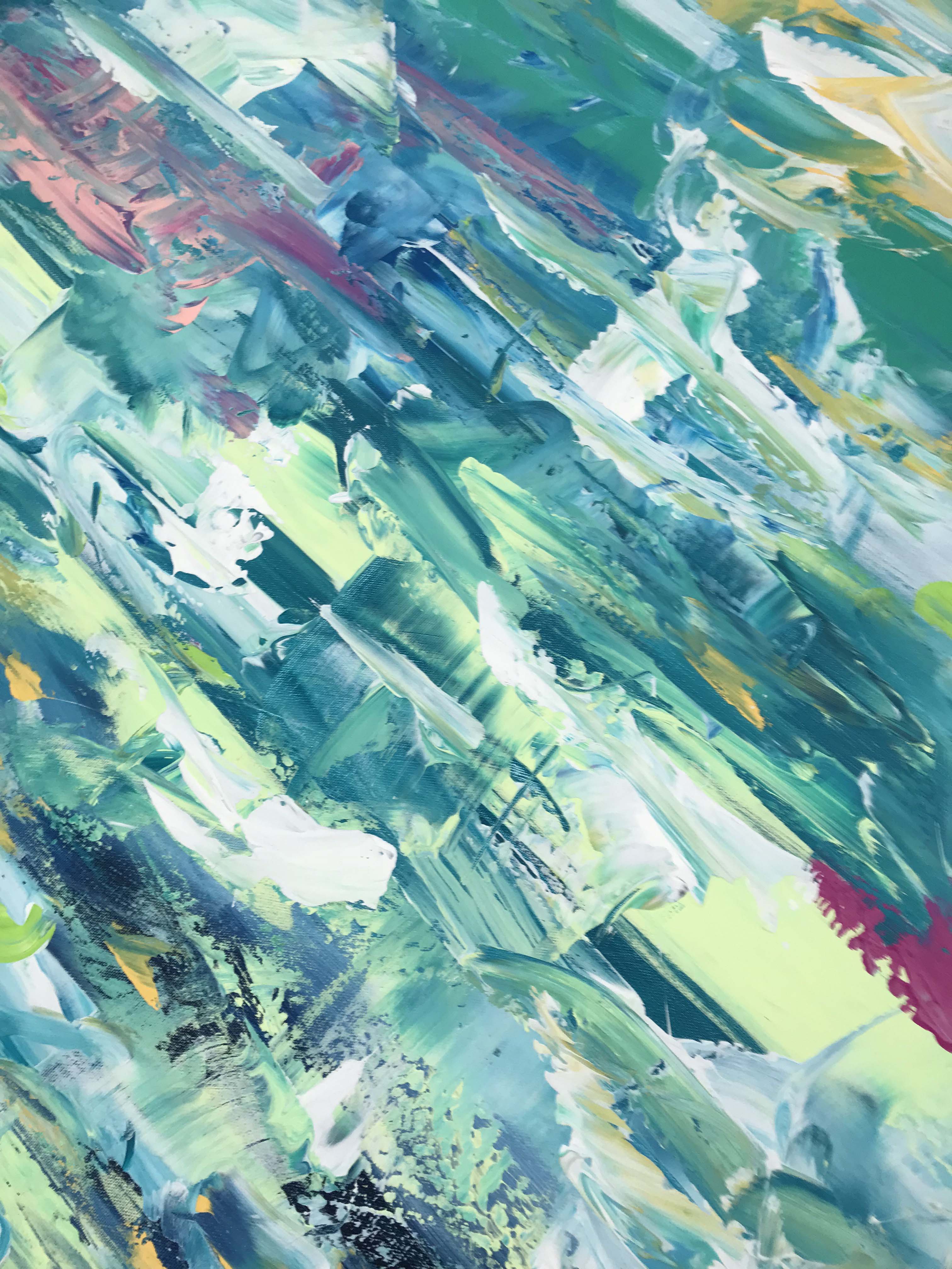 Beneath The Stars - 152x90 cm - Original Painting-OmarObaid.com