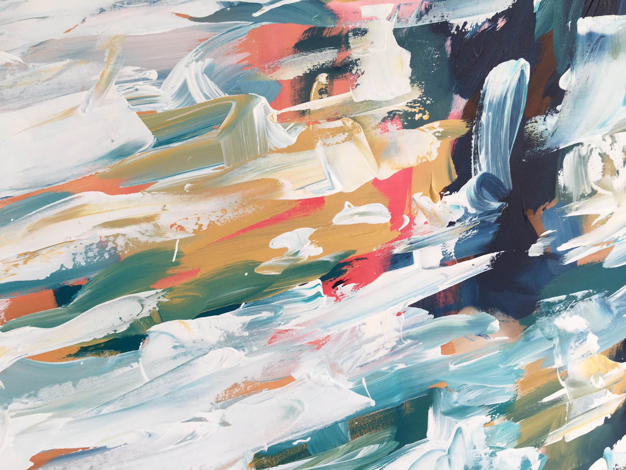 Daydreaming III - 150x90 cm - Original Painting-OmarObaid.com