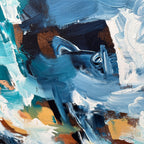 Finding A Connection - Original Painting