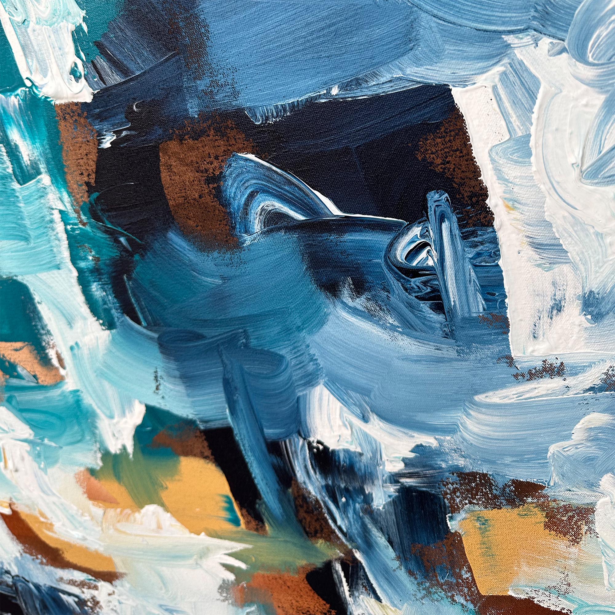 Finding A Connection - Original Painting