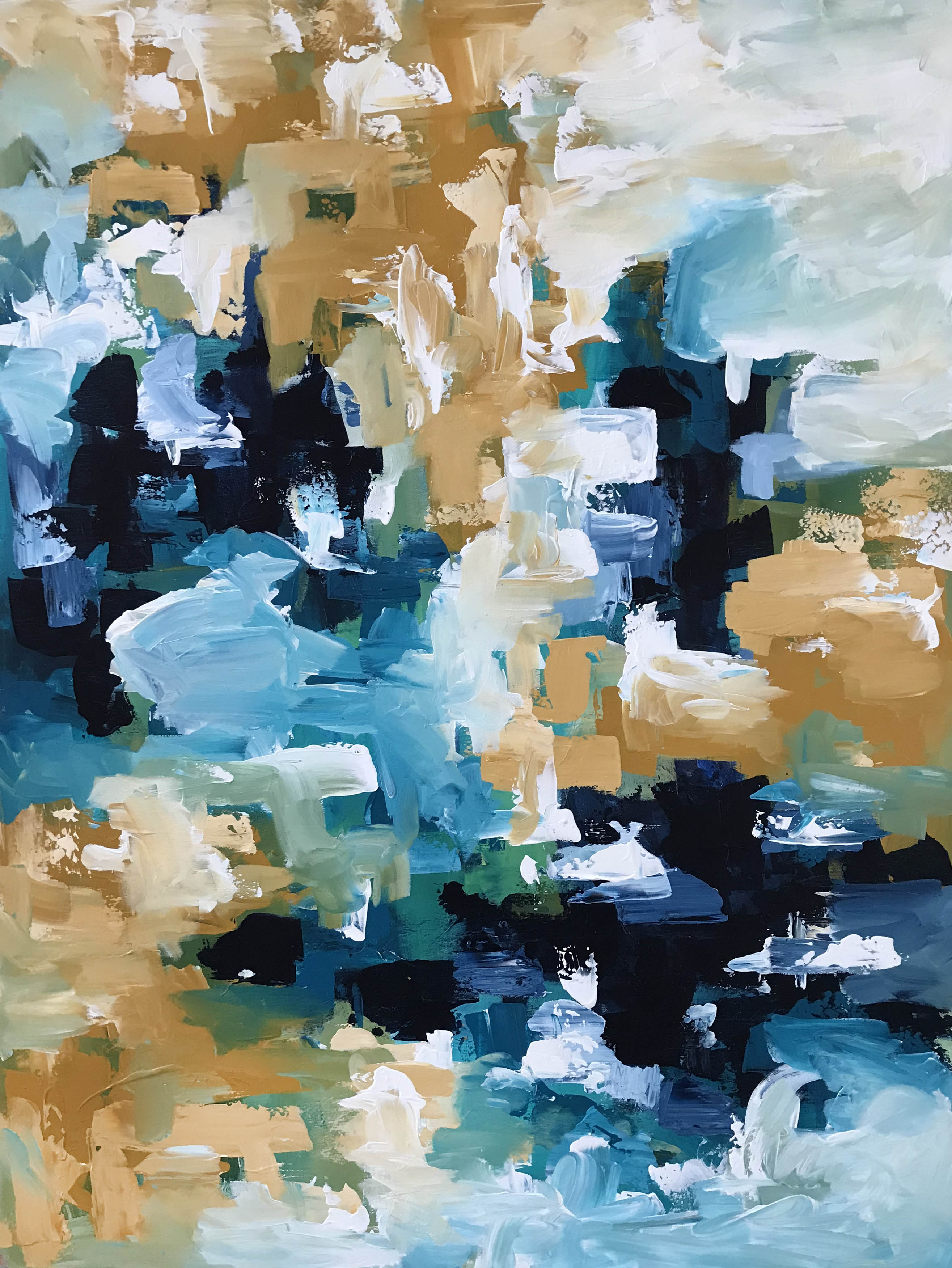 Flashback 2 - 122x90 cm - Original Painting-OmarObaid.com