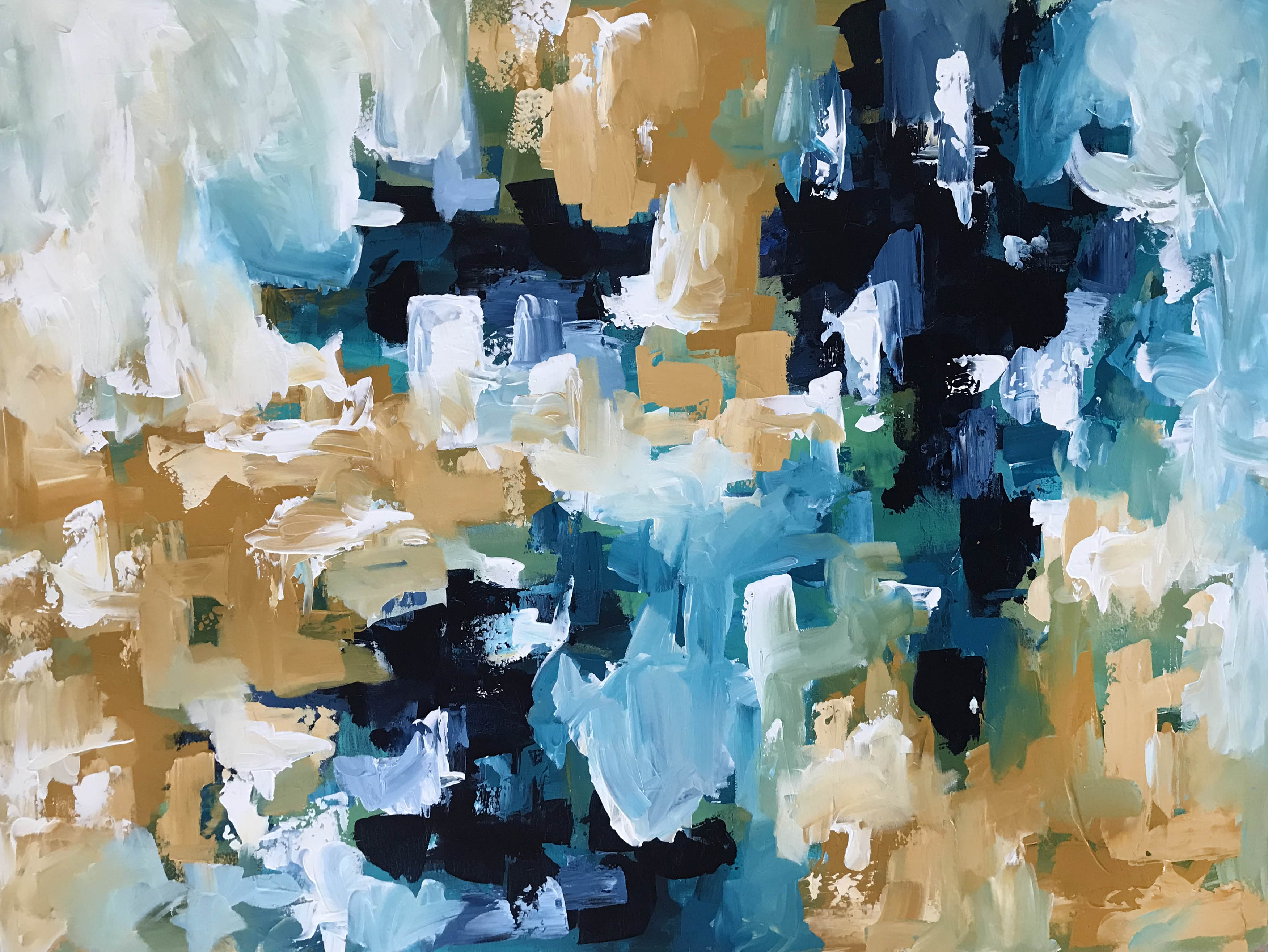 Flashback 2 - 122x90 cm - Original Painting-OmarObaid.com