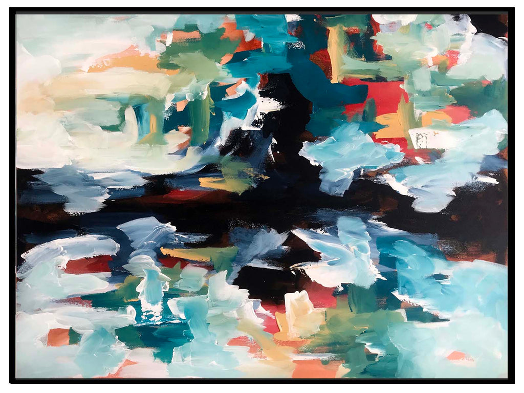 Questioning Reality Part 1 - 102x76 cm - Original Painting
