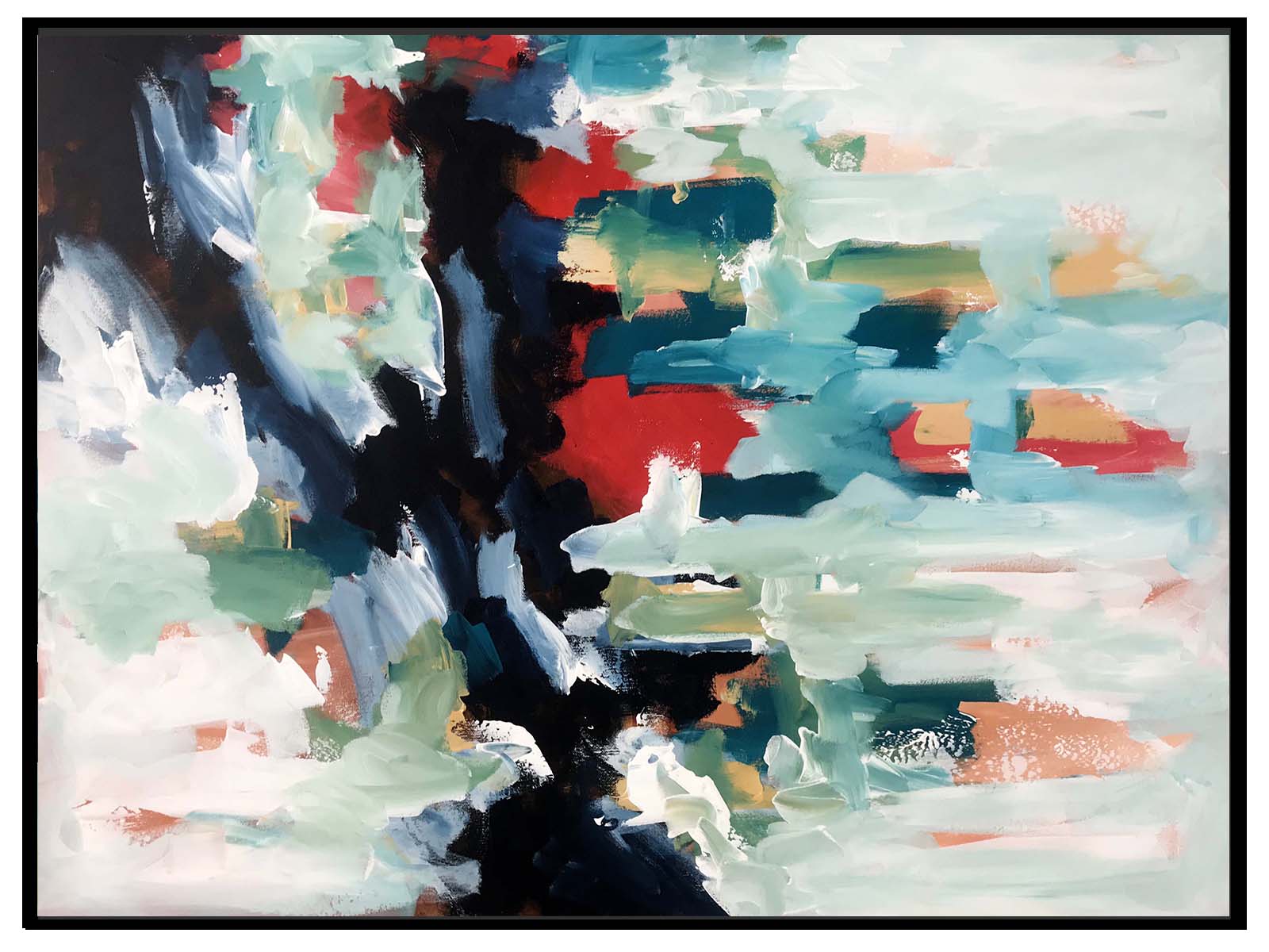 Questioning Reality Part 2 - 102x76 cm - Original Painting