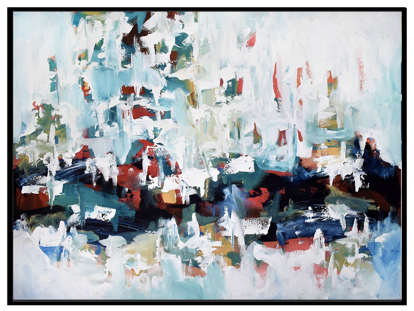 Between Places 1 - 122x90 cm - Original Painting
