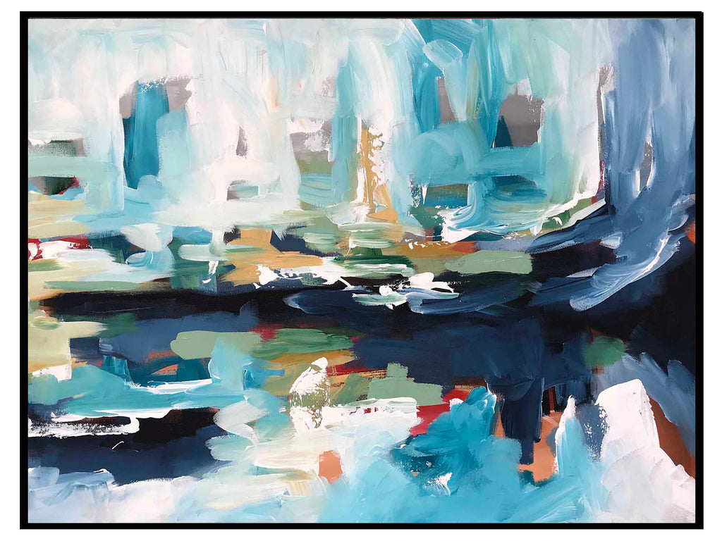 After The Smoke Clears Part 1 - 76x60 cm - Original Painting