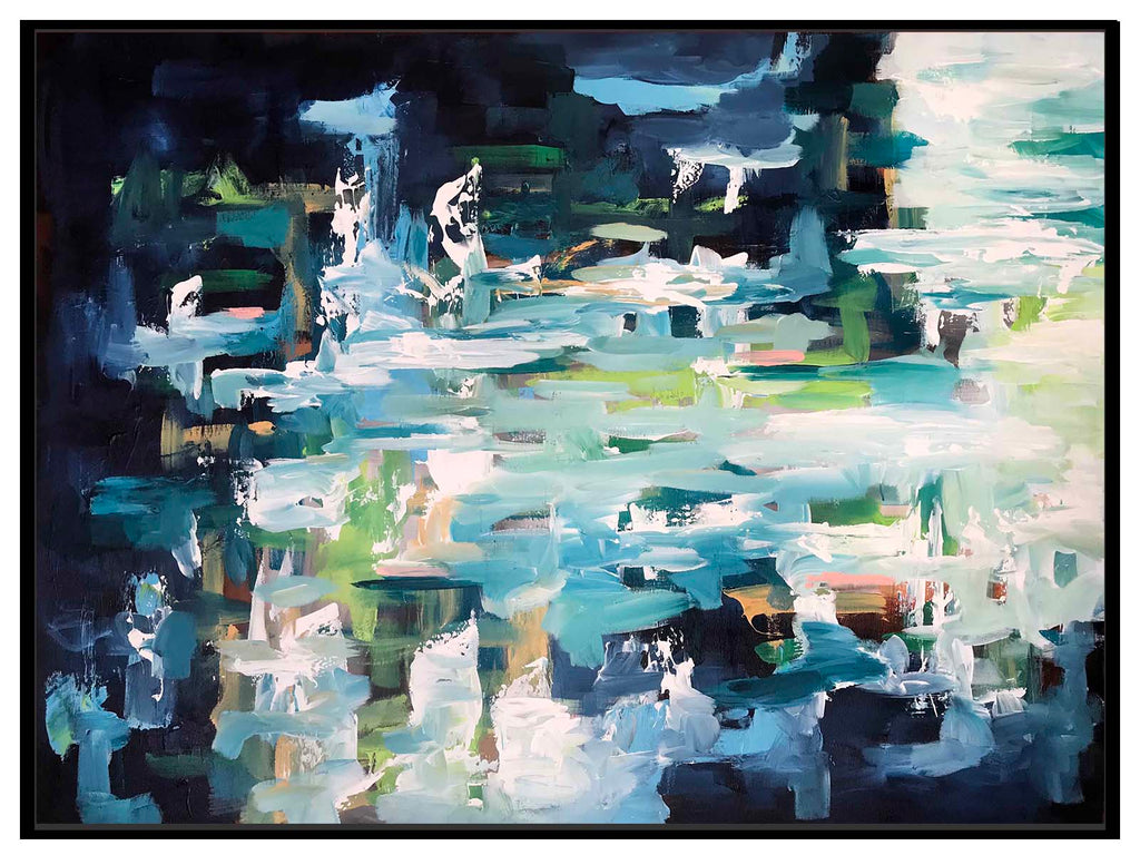 Soundless Landscape - 122x90 cm - Original Painting