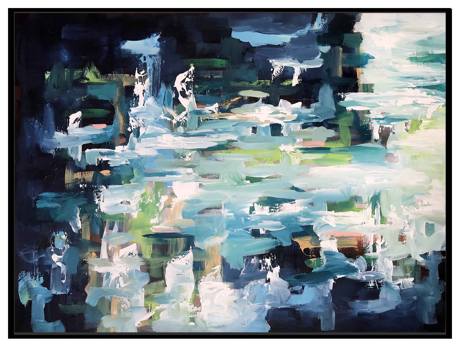 Soundless Landscape - 122x90 cm - Original Painting
