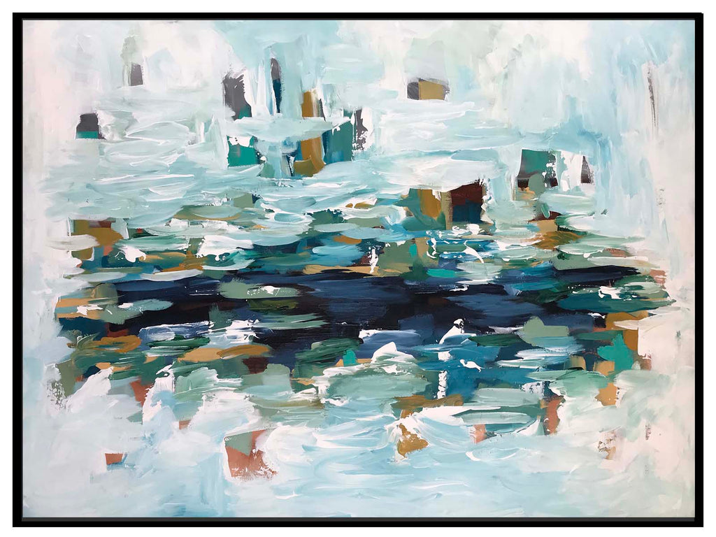 The Pond - 122x90 cm - Original Painting