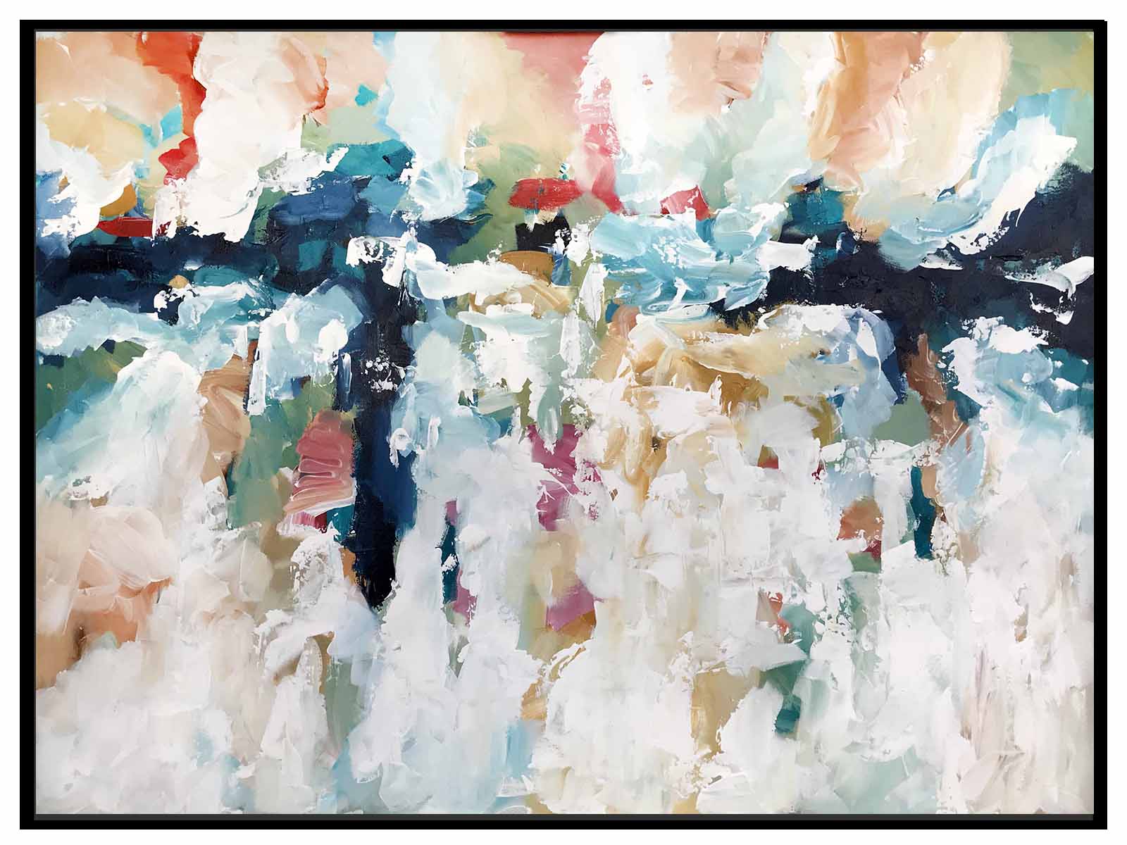 Regain The Fire - 122x90 cm - Original Painting
