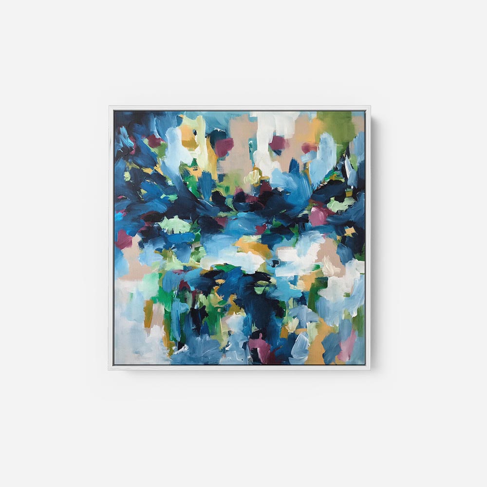 Autumn Leaves - 122x122 cm - Original Painting