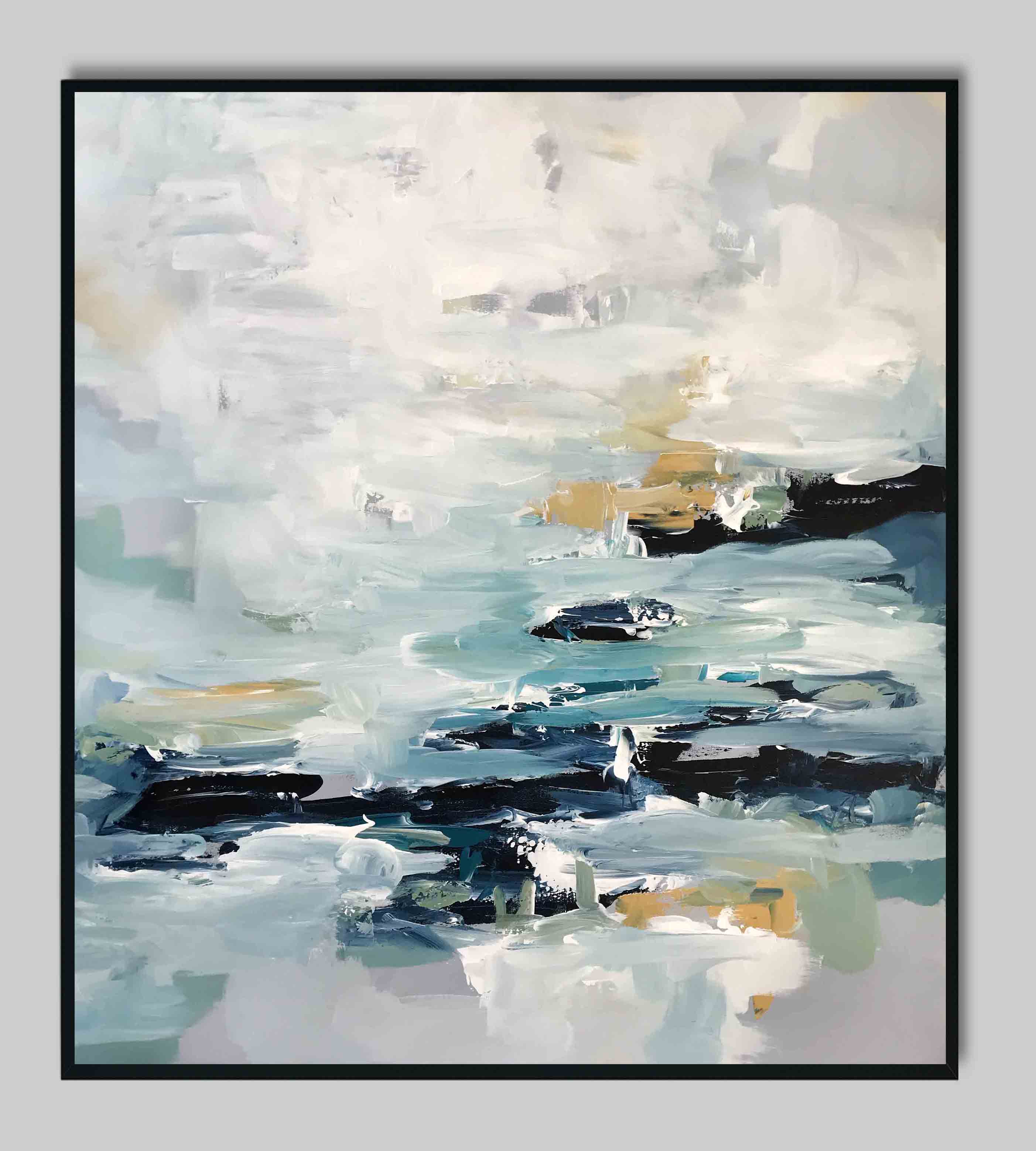 Epiphany X Part 1 - 90x102 cm - Original Painting