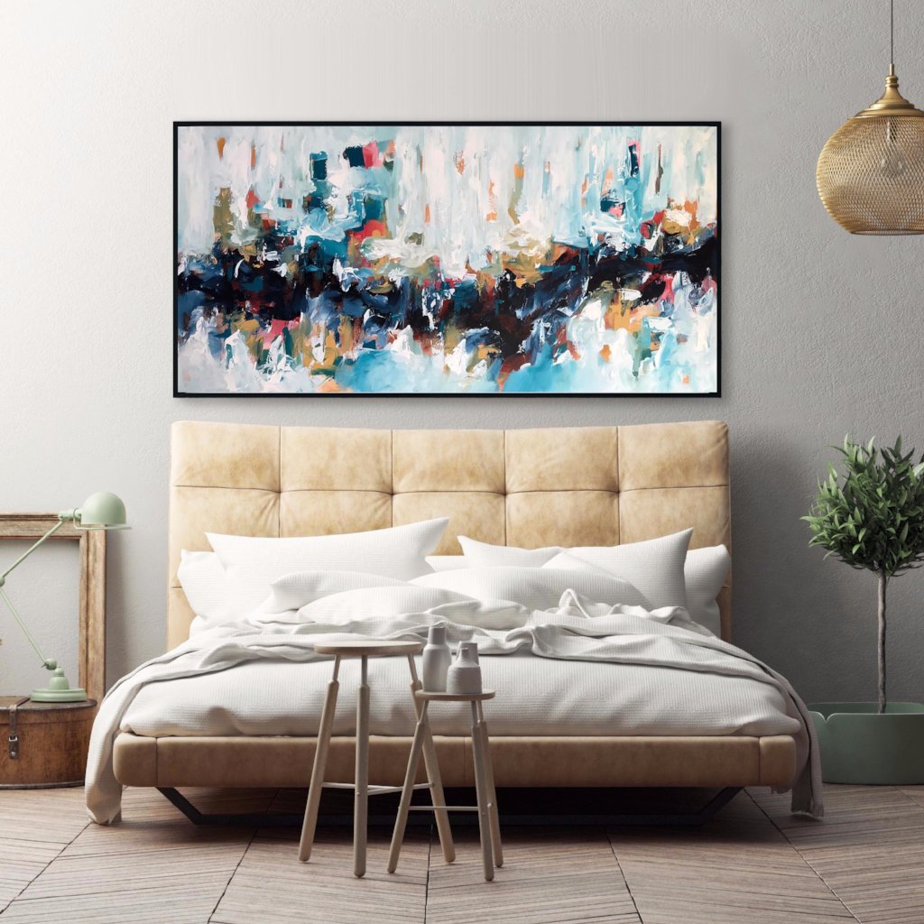 Once Upon A Time - 152x76 cm - Original Painting