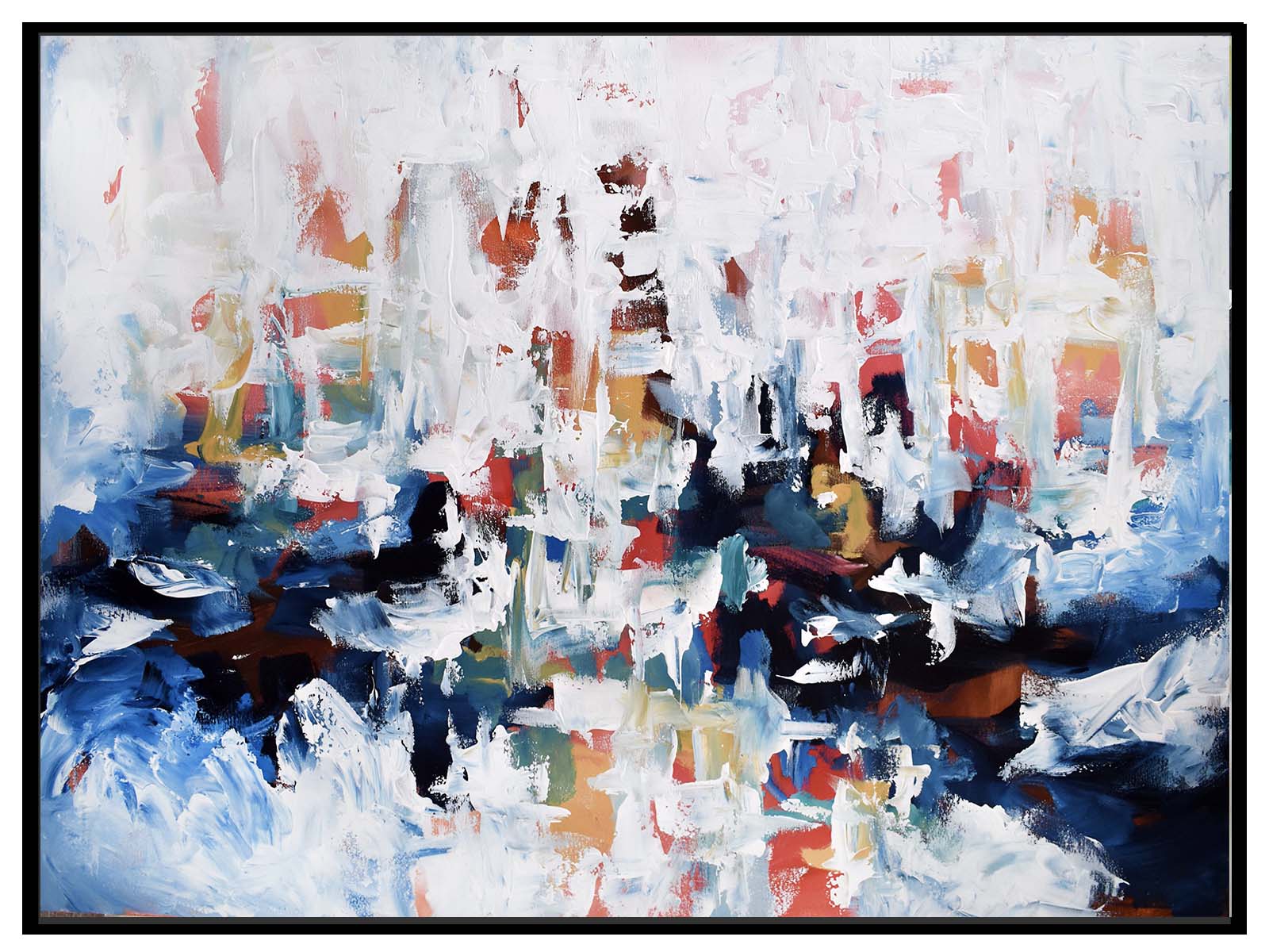 Between Places 3 - 122x90 cm - Original Painting