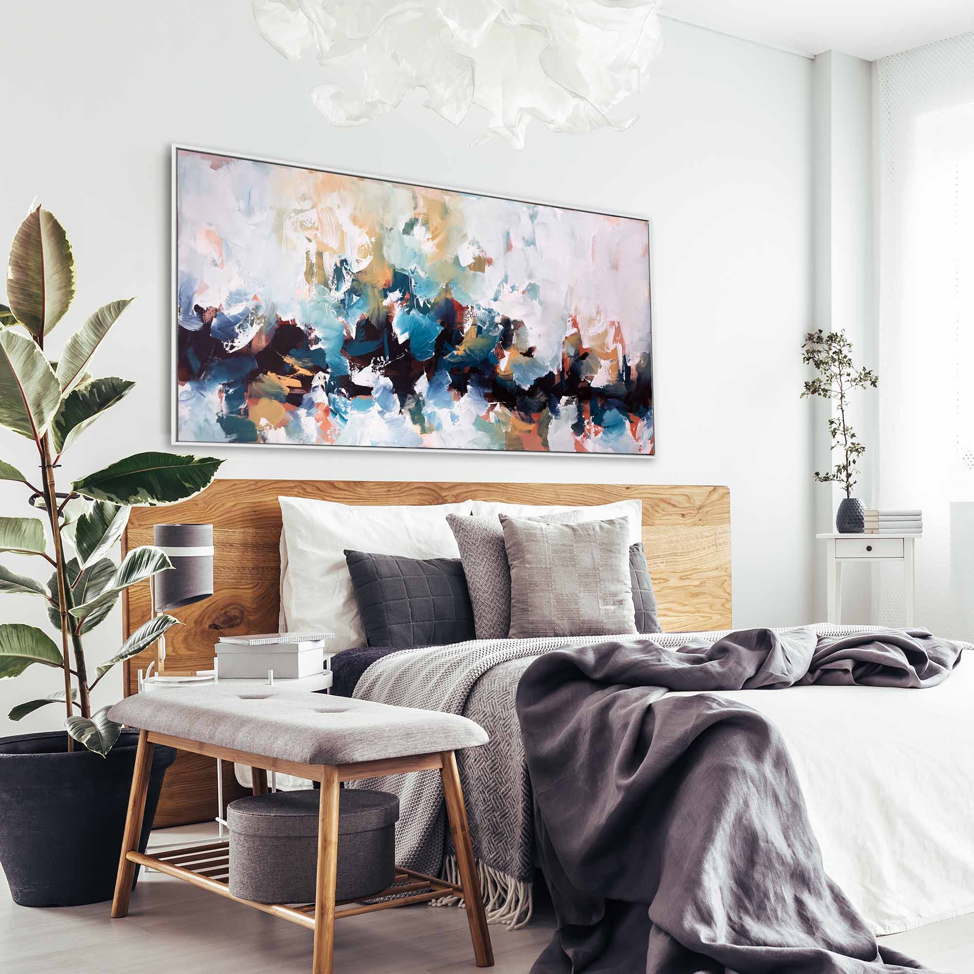 Once Upon A Time - 152x76 cm - Original Painting