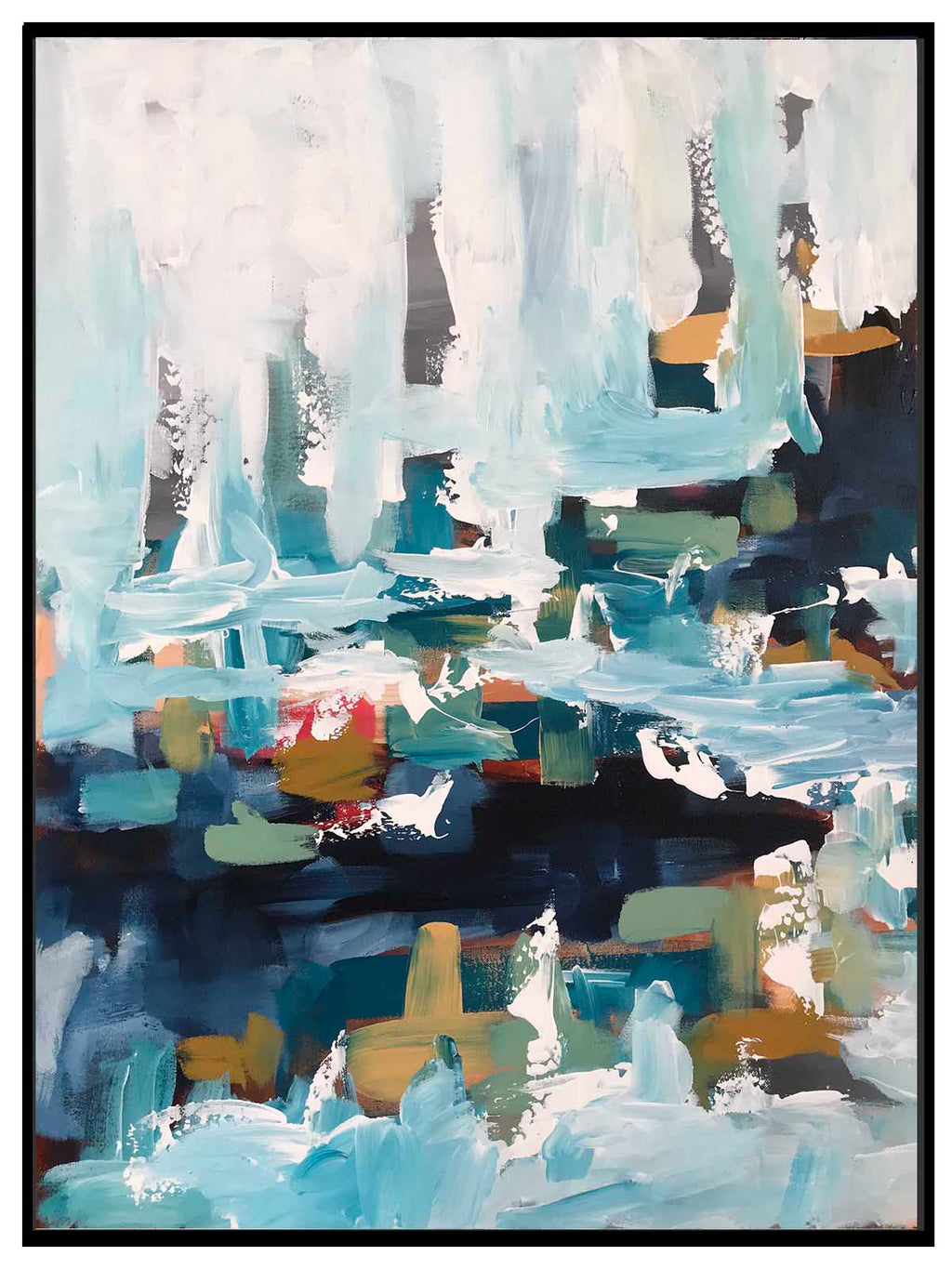 The Harbour Part 2 - 76x60 cm - Original Painting