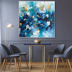 Learn the Lesson - 102x102 cm - Original Painting