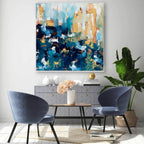 The Morning After II 100x100 cm Original Painting