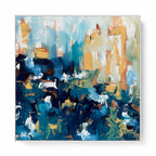 The Morning After II 100x100 cm Original Painting