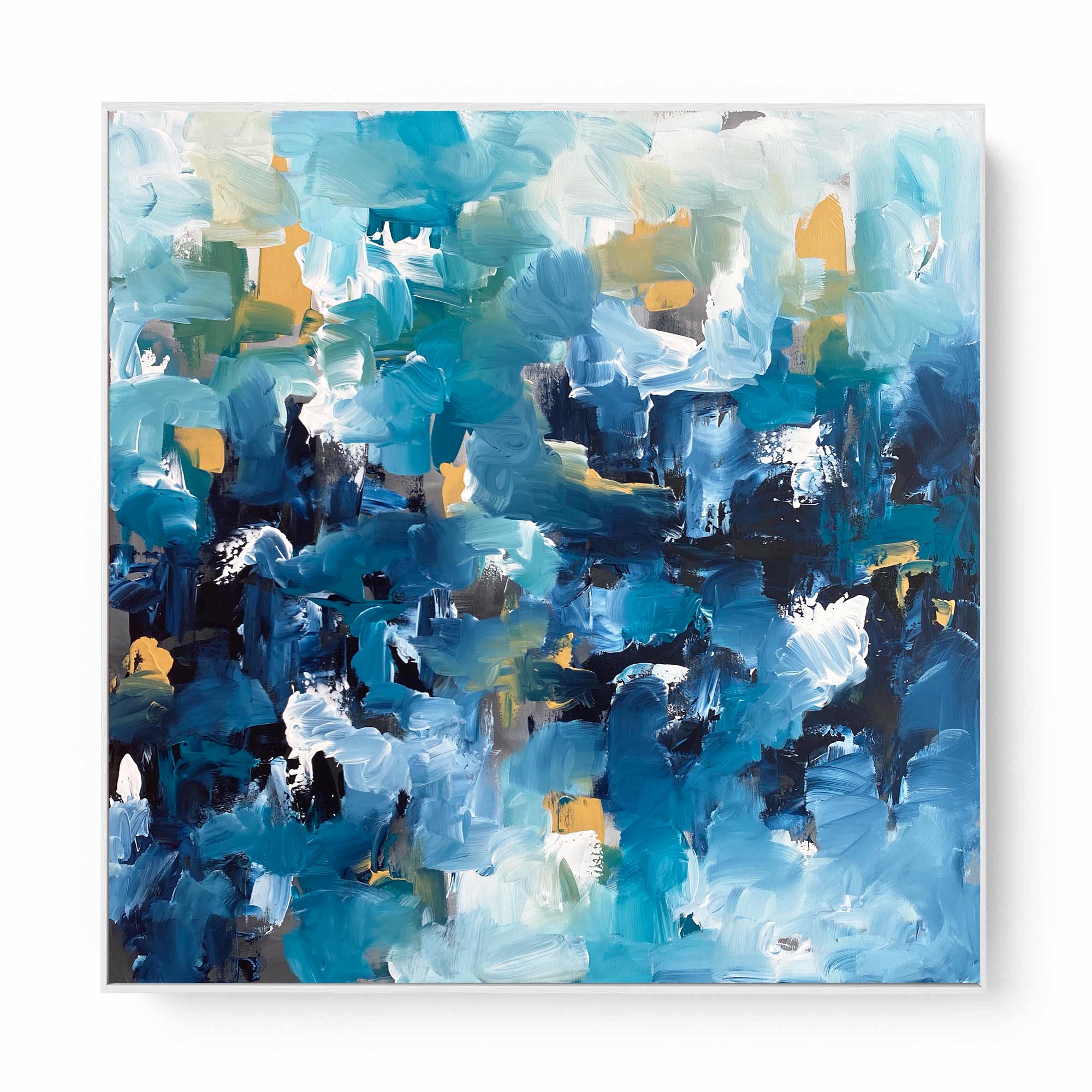 Learn the Lesson - 102x102 cm - Original Painting