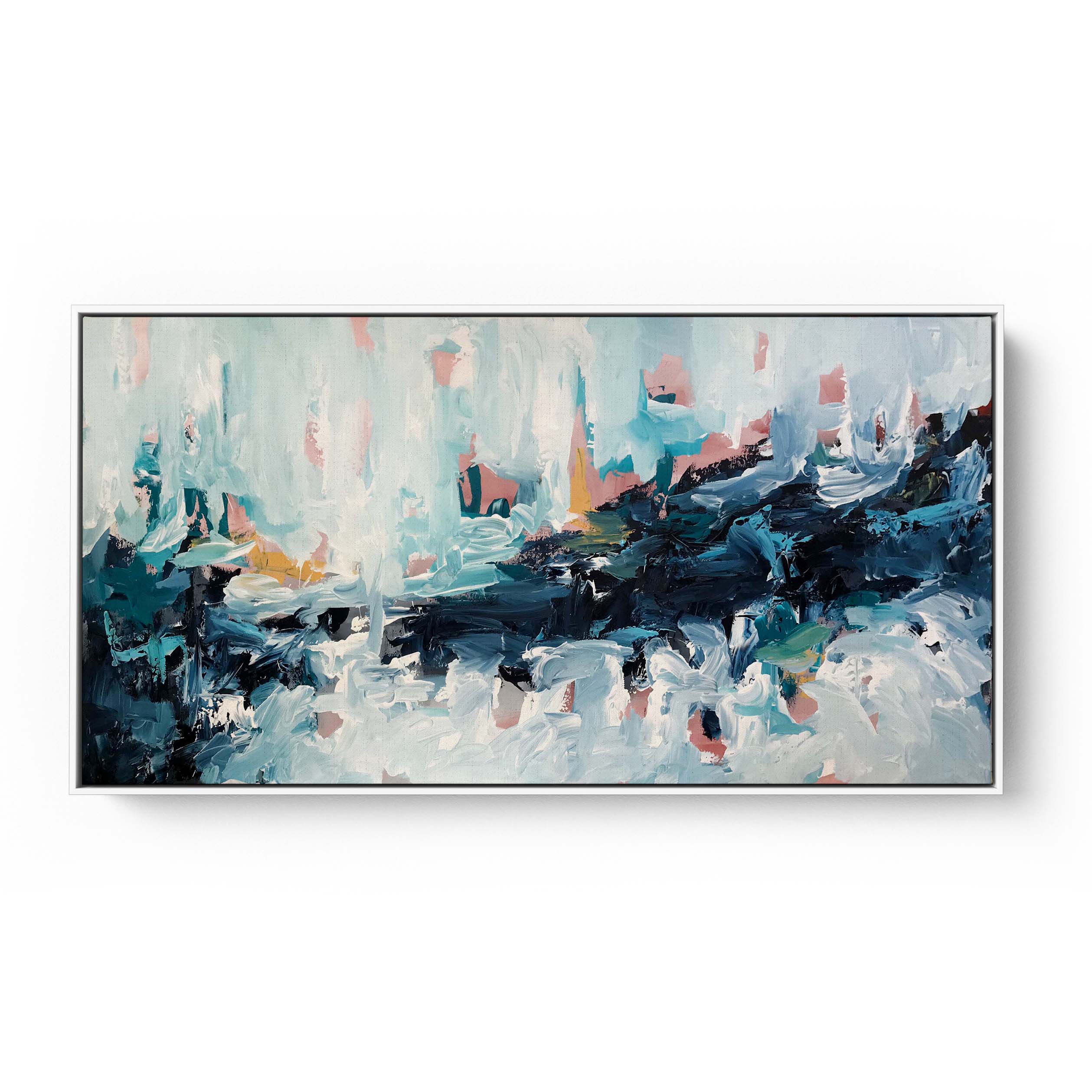 A Wave Of Emotions - 152x76 cm - Original Painting