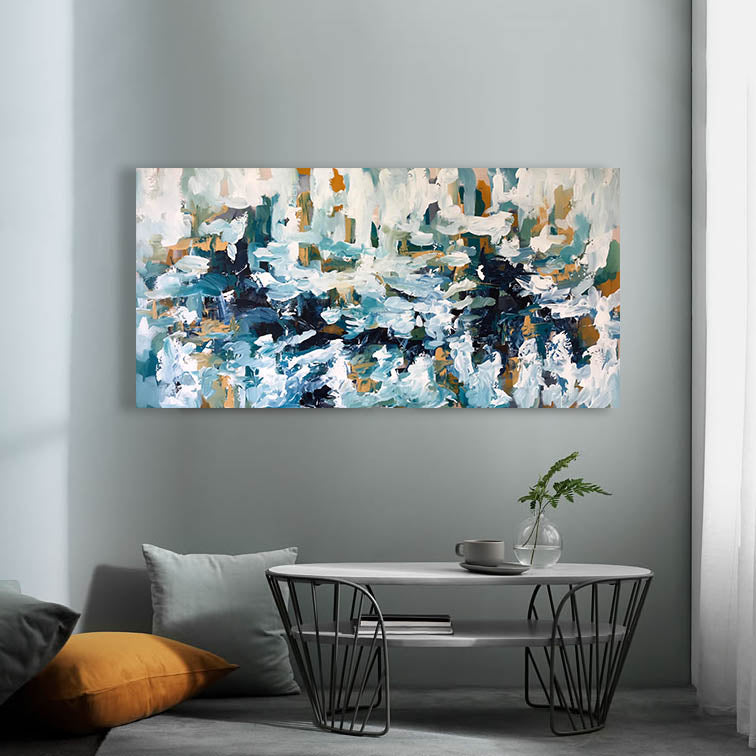 Silent River 2- 152x76 cm - Original Painting