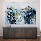 Subtraction 3 - 152x107 cm - Original Painting-OmarObaid.com