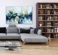 Hanging Gardens 2 - 152x92 cm - Original Painting-OmarObaid.com