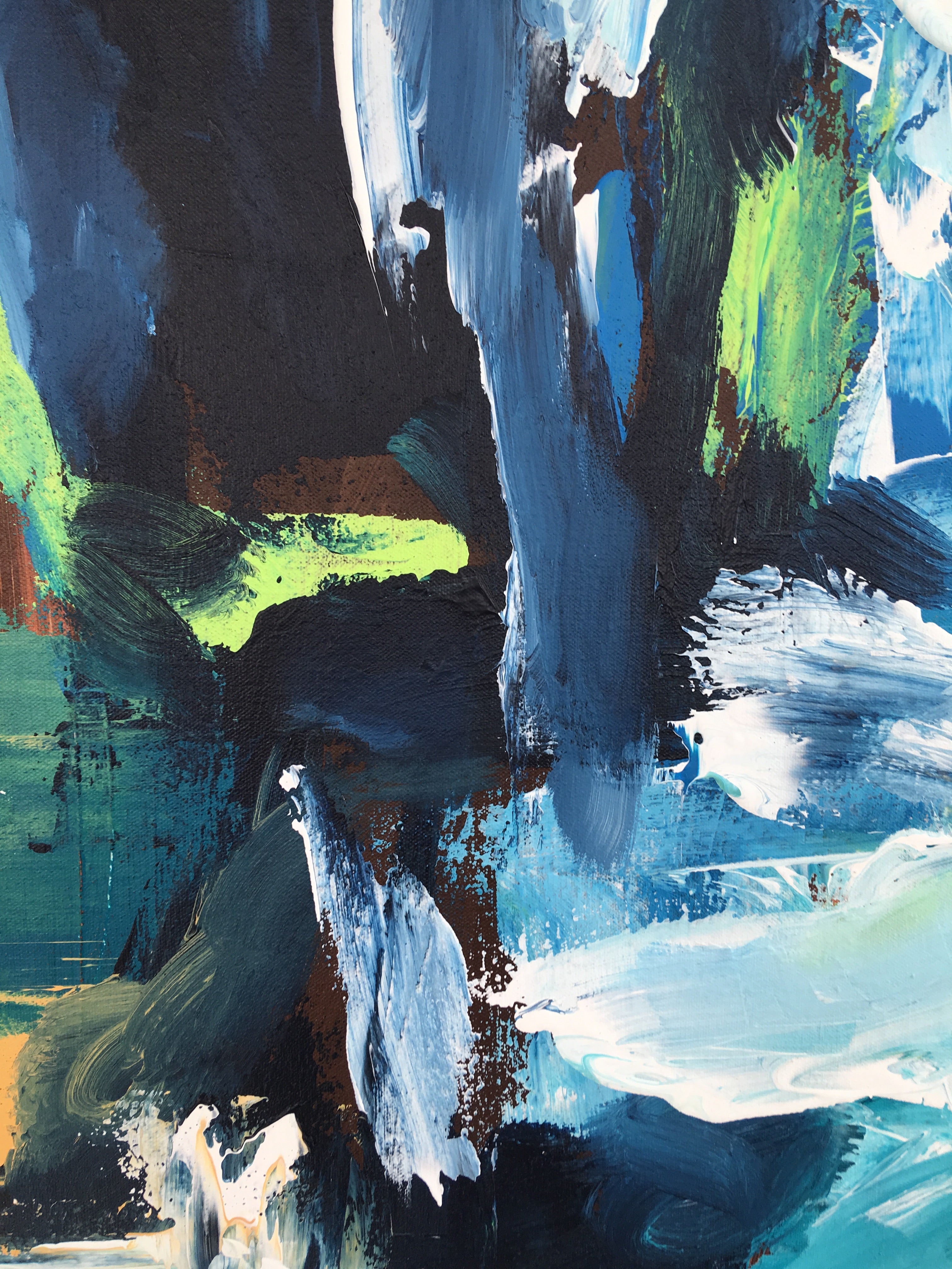 Hanging Gardens 2 - 152x92 cm - Original Painting-OmarObaid.com