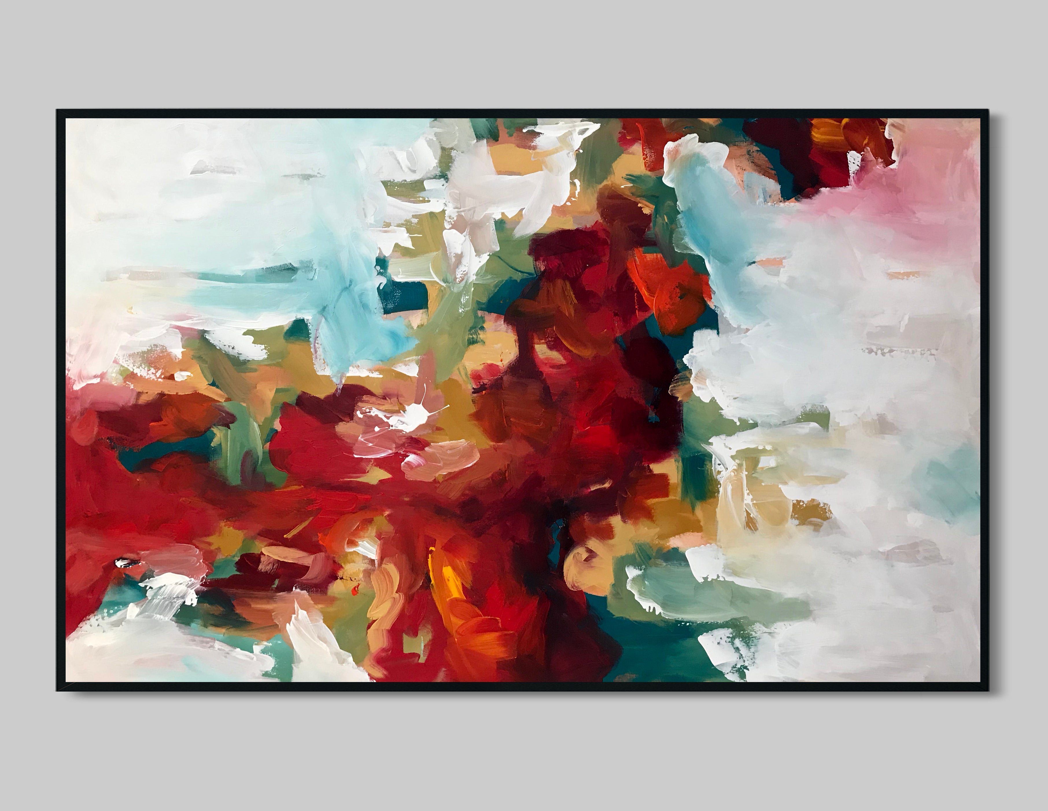 Inferno 2 - 122x76 cm - Original Painting